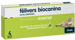 Félivers Biocanina - boîte de 4 comprimés