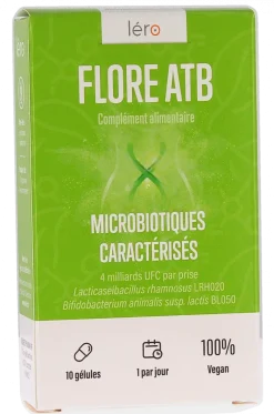 Flore ATB Léro - boîte de 10 gélules