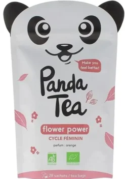 Flower Power cycle féminin Panda Tea - 28 sachets