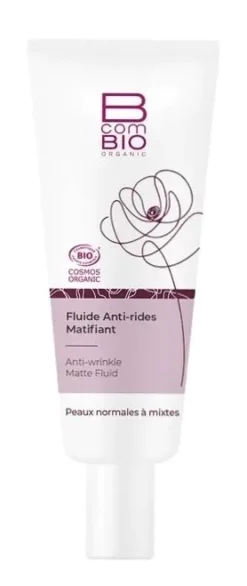 Fluide anti-rides matifiant BcomBIO - tube de 50ml