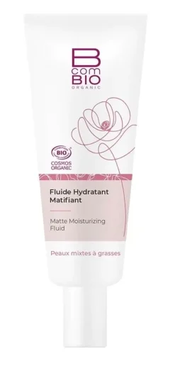 Fluide hydratant matifiant peaux mixtes à grasses BcomBIO - tube de 50ml