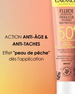 Fluide incroyable douceur invisible SPF50+ Sun Protect Garancia - tube de 40 ml