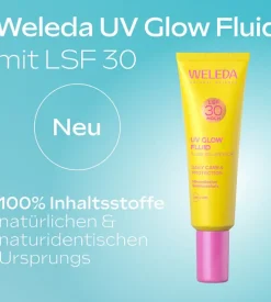 Fluide solaire éclat SPF30 Weleda - tube de 30ml
