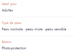 Fluide solaire SPF 50+ très haute protection Avène - tube de 50 ml