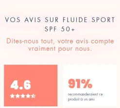Fluide Solaire Sport SPF50+ Avène - tube de 100 ml