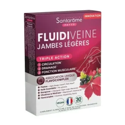 Fluidiveine Jambes légères triple action Santarome