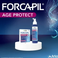 Forcapil Age Protect soin régénérant cheveux et racines Arkopharma - spray de 125ml