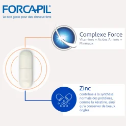 Forcapil cheveux et ongles Arkopharma