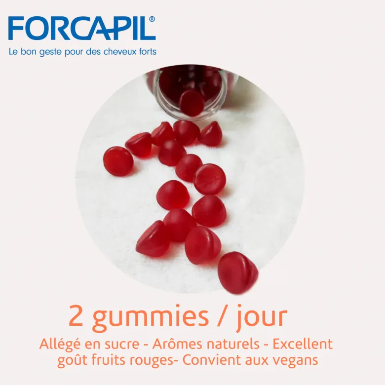 Forcapil Croissance Arkopharma – 60 gummies