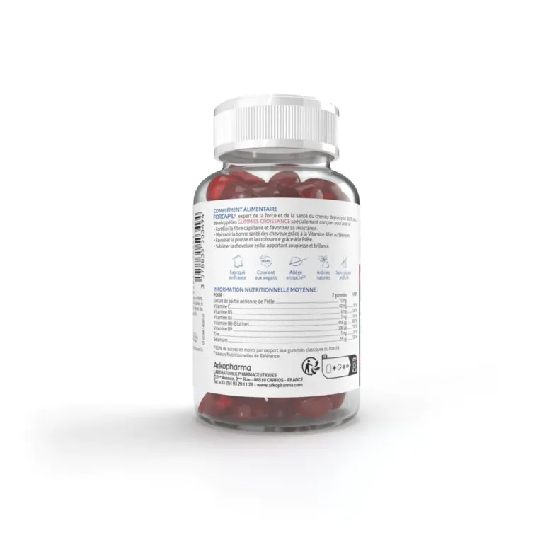 Forcapil Croissance Arkopharma – 60 gummies