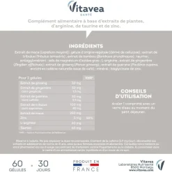 Force G Power Men Vitavea – 60 gélules