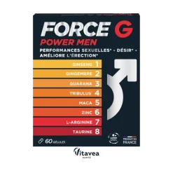 Force G Power Men Vitavea – 60 gélules