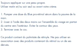 Force Suprême Sérum bleu anti-âge & réparateur homme Biotherm - flacon-pompe de 50 ml