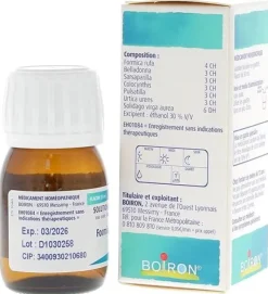 FORMICA RUFA COMPOSE Boiron - flacon de gouttes buvables de 30 ml