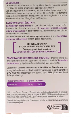 Forté Biotic flore intime Forté Pharma - boite de 15 gélules