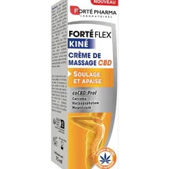 Forté flex kiné crème de massage CBD Forté Pharma - tube de 75ml