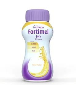 Fortimel Jucy 1.5 kcal saveur tropical Nutricia – 4 bouteilles 200 ml