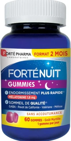 FortéNuit Forté Pharma – 60 gummies