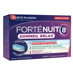 FortéNuit 8h sommeil relax FortéPharma
