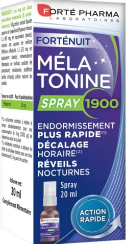 Forténuit mélatonine 1900 Forte Pharma - spray de 20 ml