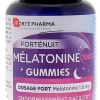 Forté Nuit Mélatonine 1900 goût framboise Forté Pharma - pot de 30 gummies