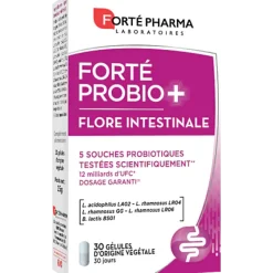 Forté Probio+ Flore intestinale Forté Pharma - boîte de 30 gélules