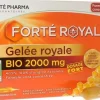Forté Royal Gelée royale bio 2000mg dosage fort Forté Pharma - boîte de 20 ampoules