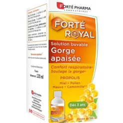 Forté Royal Solution buvable gorge apaisée Forté Pharma - flacon de 120ml