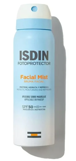 Fotoprotector Facial Mist brume SPF50 Isdin - spray de 100ml