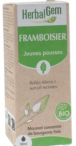 Framboisier BIO Herbalgem - flacon de 30 ml