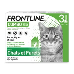 Frontline combo chats et furets