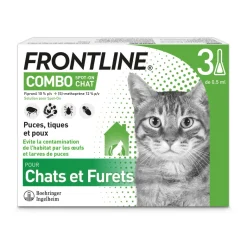 Frontline combo chats et furets