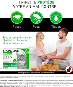 Frontline combo chats et furets