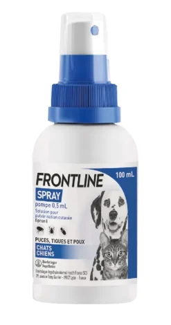 Frontline spray chats et chiens