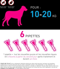 Frontline Tri-Act chiens 10-20 kg