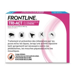 Frontline Tri-Act chiens 10-20 kg