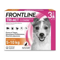Frontline Tri-Act chiens 5-10 kg