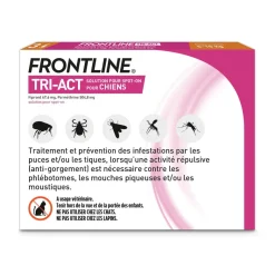 Frontline Tri-Act chiens 5-10 kg