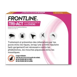Frontline Tri-Act chiens 5-10 kg