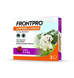 Frontpro comprimé anti puces chien ><noscript><img width=