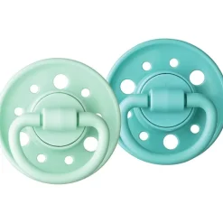 Gaïa Sucette ronde caoutchouc naturel 6-36 mois Dodie - lot de 2 sucettes
