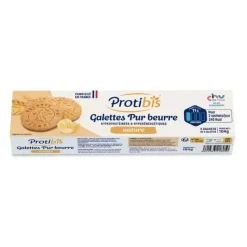 Galettes pur beurre saveur citron Protibis - boite de 16 galettes