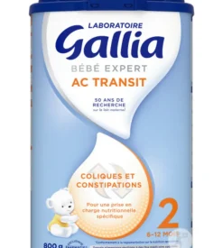 Gallia Bébé Expert AC Transit 2ème âge – lait en poudre, pot 800 g