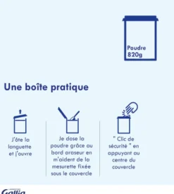 Galliagest Premium 1er âge Gallia – lait en poudre, pot 800 g