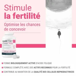 Gametix F fertilité Densmore - pot de 60 comprimés à croquer