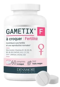 Gametix F fertilité Densmore - pot de 60 comprimés à croquer