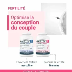 Gametix F fertilité Densmore - pot de 60 comprimés à croquer