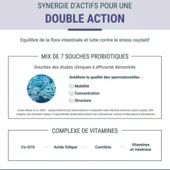 Gametix M Biotic+ Fertilité Densmore - boite de 30 sachtes de 4,5g