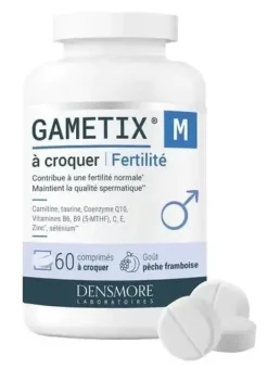 Gametix M fertilité Densmore - pot de 60 comprimés à croquer