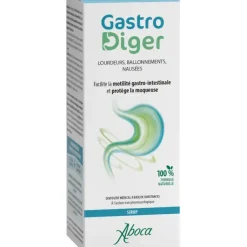 GastroDiger sirop Aboca - flacon de 180g